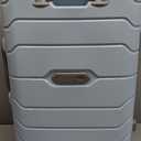 Samsonite Freeform Hardside Carry-On Luggage with Spinner Wheels - Hardshell Suitcase - TSA, Airline-Approved - Expandable Hard Shell, Smooth Rolling Wheels for Lightweight Travel - Powder Blue