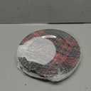 Christmas Plates Dinnerware Set 9 Inches Christmas Plaid Plates Holiday Plate Xmas Tableware Dessert Plate Christmas Party Supplies, 6 Assorted Designs(Classic Plaid)