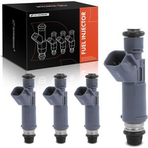 A-Premium Fuel Injectors Compatible with Chevrolet Malibu 2006-2008, HHR 2006-2007, Cobalt & Pontiac G5, G6, Solstice & Saturn Aura, Ion, Sky, Vue, 2.2L 2.4L, Set of 4, Replace# 12606110