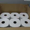 Genuine Joe GJO22700 Hard Wound Roll Towel, 800' Length x 7-8/9" Width, White (Case of 6) (6 Count (Pack of 1)