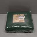 Nestl Dark Green Duvet Cover King Size - Soft Prewashed King Duvet Cover Set, 3 Piece, with Zipper Closure, 1 Duvet Cover 104x90 inches and 2 Pillow Shams