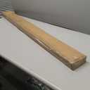 UNISHADES No Drill Blinds for Windows 1" Vinyl L-Shaped Slats Cordless Mini Blinds for Home, for Window Size 46" W × 64" H Black