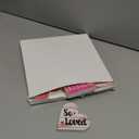 7 Pcs Valentines Day Decorations Wooden Heart White Pink Red Hearts Square Shaped Rustic Table Centerpiece Valentines Tiered Tray Decor for Home Kitchen Decor Shelf Mantel Wedding Party