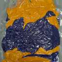 kozee royal blue and yellow balloon garland arch kit 150+pcs with graduation cap Blue star mylar balloons for Men birthday 2026 Graduation Ceremony Prom decorations