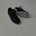 Vizari Classico FG Soccer Cleats for Boys & Girls  Youth Leather Firm Ground Athletic Shoes | Superior Traction & Lightweight Support (1.5 Little Kid, Black/White)