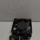 DEWENWILS 2 Pack 120V AC Fan, Waterproof Exhaust Fan 120mm, 18W 2850RPM 90CFM, DIY Cooling Fan for Refrigerator, Computer Case, Compressor Engine, Generator, UL Listed