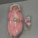 UOFTKIZ Baby Dolls - 17 Inches Real Life Girl Dolls with Soft Body, Gift for Kids 3+, Grandparents, New-Parents (Pink Unicorn)