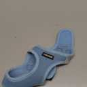 Best Pet Supplies Voyager Step-in Air Harness - All Weather Mesh, Reflective, No Pull Harness for Dogs, Cats - Secure with Hook & Loop Fastener, Buckle, Double D-Rings - Baby Blue, S