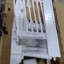 Graco Hadley 5-in-1 Convertible Crib with Drawer  GREENGUARD Gold Certified, Fits Standard Crib Mattress, Converts to Toddler Bed, Daybed and Full Bed, 4 Adjustable Mattress Heights (White)