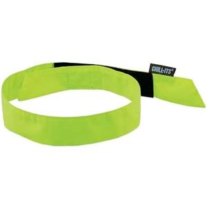 Ergodyne Chill Its 6705 Cooling Bandana, Evaporative Polymer Crystals for Cooling Relief, Quick and Secure Fit 3 pcs