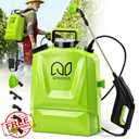 rand: Bourid
5.0
5.0 out of 5 stars
(1)
Battery Powered Backpack Sprayer 4 Gallon, Electric Garden Sprayer in Lawn
Digital Display, 3 Adjustable Pressures, Sprayer with 2.2Ah Battery & Charger Included, 45PSI, Telescopic Wand, 5 Nozzle