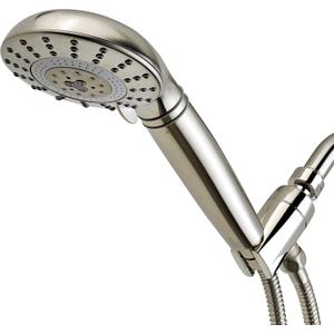 Sprite Showers Pure 7-Setting Filtered 1.75GPM Shower Handle in Brushed Nickel