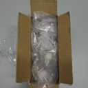 Crystal Ornaments Christmas Tree Decorations - 21pcs Christmas Tree Ornaments Sparkling Dazzling Festival Party Decoration Crystal Snowflake Design Hanging Ornament Holiday Season Home Decor (Transparent)