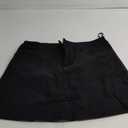Kate Kasin Women Corduroy Skirt Mini Pencil Skirt Elastic High Waist Skirt with Pockets 2025 (X-Large, Black)