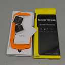 NeverBreak 9H+ Hardness for iPhone 17 Pro Max Screen Protector 12FT Military Grade Protection (Scratch, Shatter, Drop Resistance) Tempered Glass Full Edge Coverage 6.9", 2 Pack with De-Bubble Card