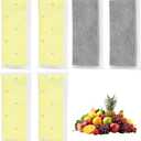 6 PK-2 Produce Keeper Refill Filters  Compatible with Frigidaire Gallery GRMC2273BF, GRMC2273BD, GRMG2272BF Refrigerator Produce Keeper