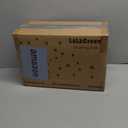 LaLaGreen Deck Railing Planters (14 Inch, 2 Pack) Black Rectangular Window Flower Box with Bracket, Self Watering System Hanging Planter Boxes for Outdoor Plant Pots Container Rail Fence Balcony Herb