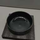 Mora Ceramic Pet Bowl - Large Food/Water Dish for Large Dogs, Cats, Great Dane, Mastiff - 50oz or 8 Cups - Basic Bowls - Charcoal