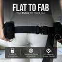 8-in-1 Premium Kit Hybrid Dip & Hip Thrust Belt  Heavy Duty Glute Workout Belt with Back Strap Support  1600lb Capacity  1 Padded for Dumbbell, Kettlebell, Plates, Booty, Squat, Core Training