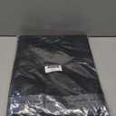 NICETOWN Pitch Black Solid Thermal Insulated Grommet Blackout Curtains/Drapes for Bedroom Window (2 Panels, 42 inches Wide by 63 inches Long, Black)