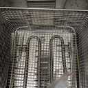 Commercial Deep Fryer 10.56Qt Countertop Fryers 1.0mm Thickened Stainless Steel 1700W Electric Immersion Deep Fryer with Basket Adjustable Temperature for Home Kitchen Restaurant