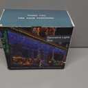 1620 LED Christmas Outdoor Lights with 360 Drops, 164ft Hanging Curtain Lights with 8 Modes Timer & Memory, Waterproof Christmas Fairy Lighs for House Roof Holiday Wedding ChristmasDecor (Blue)