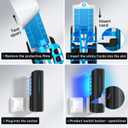 Fruit Fly Traps Indoor for Home: Plug in Mosquito Bug Zapper Gnat Moth Catcher with 9W Night UV Light, 2 Devices 20 Sticky Glue Board Refills for Indoors Flying Insect Trap