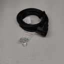 POWGRN 30 Amp 4 Prong Dryer Cord 10 FT Black, 10/4 Gauge Appliance Dryer Power Cord NEMA 14-30P to 4-Wire, Pure Copper Wire, ETL Listed