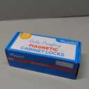 20 Pack Magnetic Cabinet Locks Baby Proofing - Vmaisi Children Proof Cupboard Drawers Latches - Adhesive Easy Installation