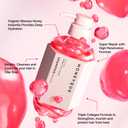 HONEYQUE Rich Gloss Honey + Collagen Shampoo 450ml/15.2 fl. oz | Moisturizing Shampoo for Damaged Hair | Hydrate & Shine with Organic Manuka Honey & Triple Collagen | Japanese Salon-Quality Hair Care