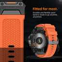 Special Forces Ultra Bands 22mm Designed for Garmin Fenix 8 47MM/Fenix 5/Fenix 6/Fenix 7 Band,Quick Release Durable NBR Rubber Watch Band for Fenix 5 Plus/Fenix 6 Pro/Fenix 7 Pro/Forerunner 935