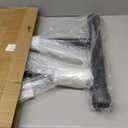 Leinuosen 24.4 Inch Wide Handle Bar for Walking Pad Only with Phone Holder Adjustable Handrail Height from 30.7 to 39.37 Inch Comfortable Grip Stainless Steel Frame Overbold Stable