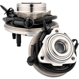 JLEO 515050 (Pair) Front Wheel Hub Bearing Assembly Fits with 02-05 Ford Explorer, for 03-05 Lincoln Aviator, for 02-05 Mercury Mountaineer 5 Lugs W/ABS JLEO 515050 (Pair) Front Wheel Hub Bearing Assembly Fits with 02-05 Ford Explorer, for 03-05 Lincoln Aviator, for 02-05 Mercury Mountaineer 5 Lugs W/ABS