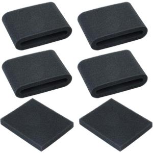 6-Pack Filter Set, Compatible with Bissell Style 7/8