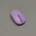 TECKNET Wireless Mouse, 2.4G Quiet Computer Mouse with USB Receiver, 4 Buttons Portable Cordless Mice for Chromebook, Laptop, PC, Mac, 800/1200/1600 DPI - Purple