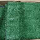 Garland Rug Artificial Grass 3 Ft. X 5 Ft. Large Indoor/Outdoor Area Rug Green -Lush Green, Durable, and Low-Maintenance for Patios, Lawns, and More