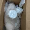 EaseHome Dress Form Mannequin, Height Adjustable 54-76 Leather Female Manikin Torso,Model Display Body Stand with Detachable Bracket and Rectangular Base Beige