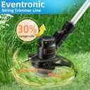 Weed Eater String, 065 String Trimmer Line of 580-Feet, Heavy Duty Weed Wacker String for Universal Replacement, Round Weed Trimmer Line Fits Medium&Heavy Grass&Weed, Weedeater Line of Premium Nylon