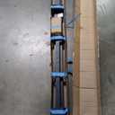 VIVOSUN Outdoor Handrail, 6 Step Stair Handrail, 83" x 36" Fits 1 to 6 Steps, Wrought Mattle Iron Handrail for Concrete Steps, Porch Steps, One-Step Assembly, Black