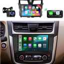 2G 64G Radio for Nissan Altima 2013-2018 Android Car Stereo with Wireless Carplay Android Auto MirrorLink,Podofo 10.1'' 1080P HD IPS Touchscreen Bluetooth GPS 16EQ 28UIs WiFi FM RDS AHD Backup Camera