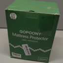 Premium Waterproof Mattress Protector Queen Size, Breathable Bed Cover 3D Air Fabric Cooling Mattress Pad Cover Smooth Soft Noiseless Washable, 8''-21'' Deep Pocket (White)