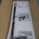 Crystal Vanity Lights 3-Light Black Bathroom Vanity Lights Modern Crystal Bathroom Light Fixtures Over Mirror 23.62" Long Vanity Light for Bathroom