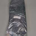 SpaceAid Laundry Hamper with Lid, 110L Large Tall Clothes Basket Bin with Bamboo Handles, Collapsible Laundry Hamper for Bedroom, Bathroom, Dorm, Laundry Room - Black