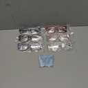 CCVOO Mix & Match Reading Glasses for Women - Lightweight, Comfortable Fit, Clear Vision - Blue Light Blocking