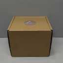 Ling's moment Dusty Blue Artificial Wedding Flower Bouquets for Bridesmaids White Floral Bouquet Light Blue Bridal Bouquets for Bridesmaids with Ribbon Ceremony Anniversary,7-inch Diameter