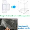 20 PCS Clear PET Plastic Protector Case for Booster Bundle / Build & Battle 0.45mm Thick Foldable Clear Display Box Plastic Display Case (20 PCS)