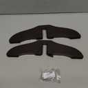 WELLAND Support Feet for 360 Degree Configurable Gate Collection, Espresso, A Pair