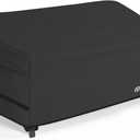 Porch Shield Waterproof Outdoor Deep Seat Sofa Cover Patio Furniture Couch Cover 79W x 40D x 35H inch, Black