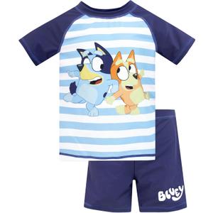 Bluey Boys Swimming Costume I Kids Swimsuit 2 Piece I Swim Set for Beach Pool Swim (8)