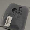 Eomenie One Piece Swimsuit for Women Tummy Control Ruched Bathing Suit Tie Back Slimming Swimsuit (Small, Brown)